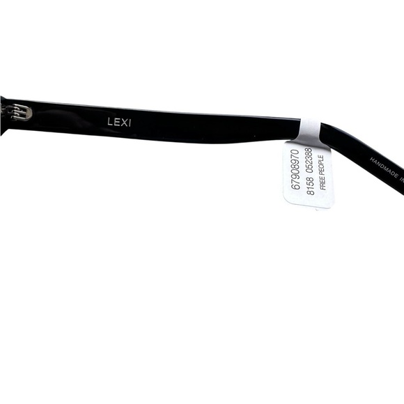 NWT Free People x I-SEA Lexi Sunglasses in Black Smoke - Picture 4 of 4